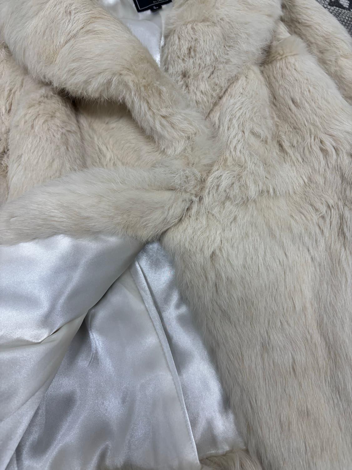 Y2K Rabbit Fur Jacket 상품이미지6