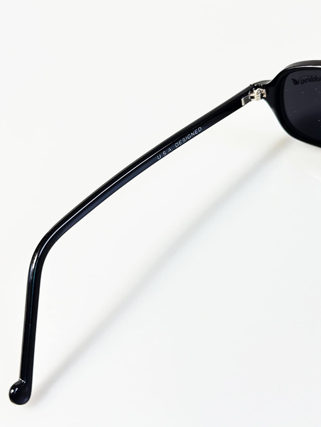 90s KIDDING 블랙 뿔테 스퀘어 빈티지 선글라스 상품이미지7