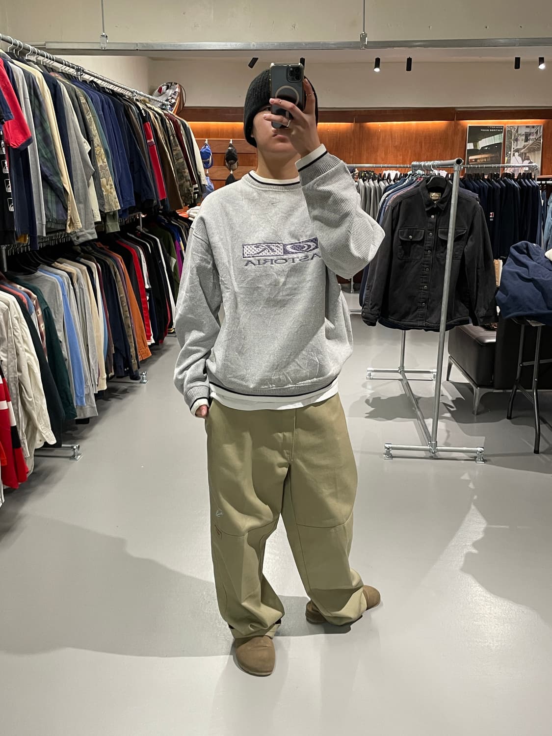 90‘s USA 와플 맨투맨   상품이미지2