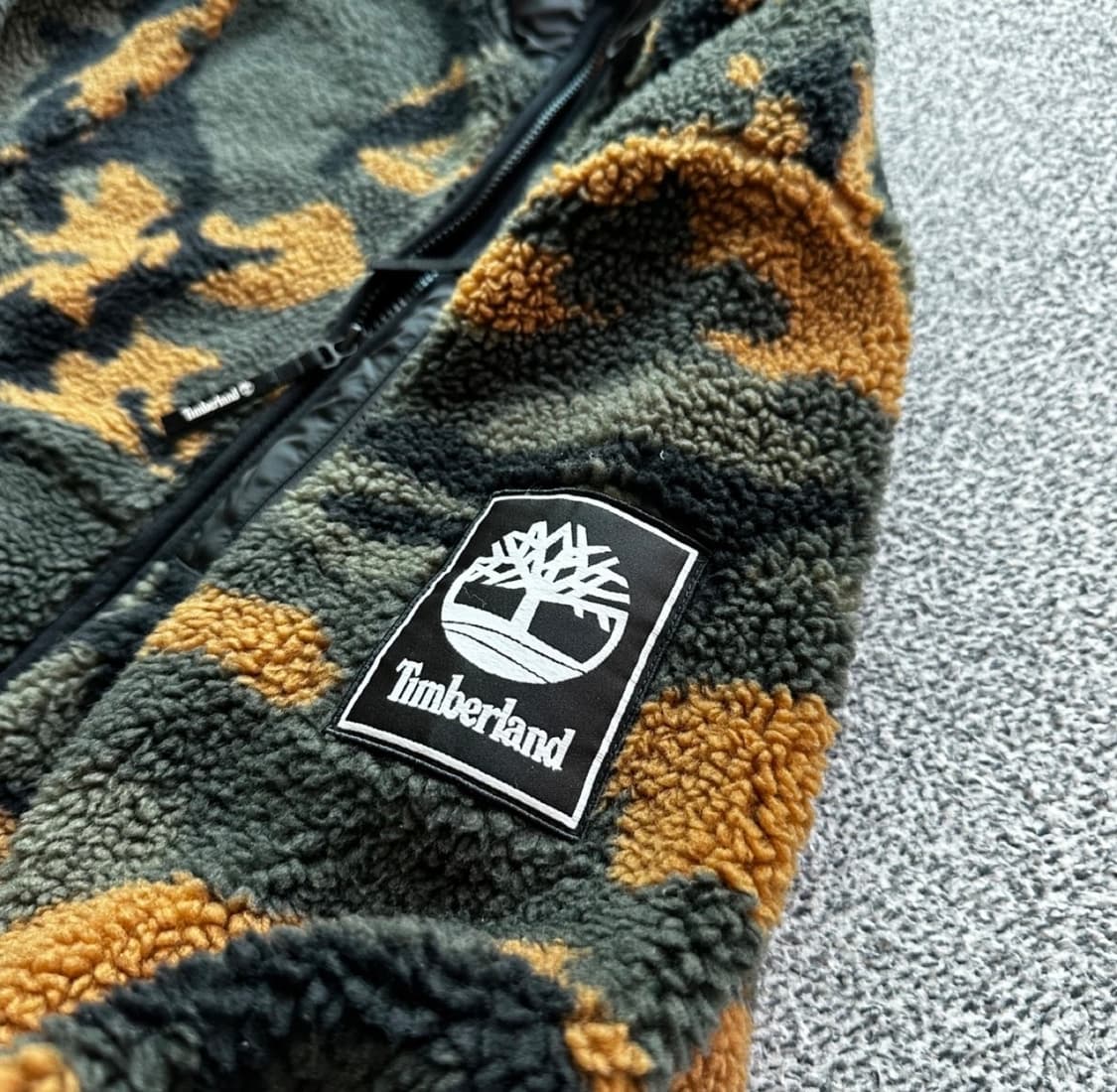 팀버랜드 카모 플리스 자켓 M 상품이미지4