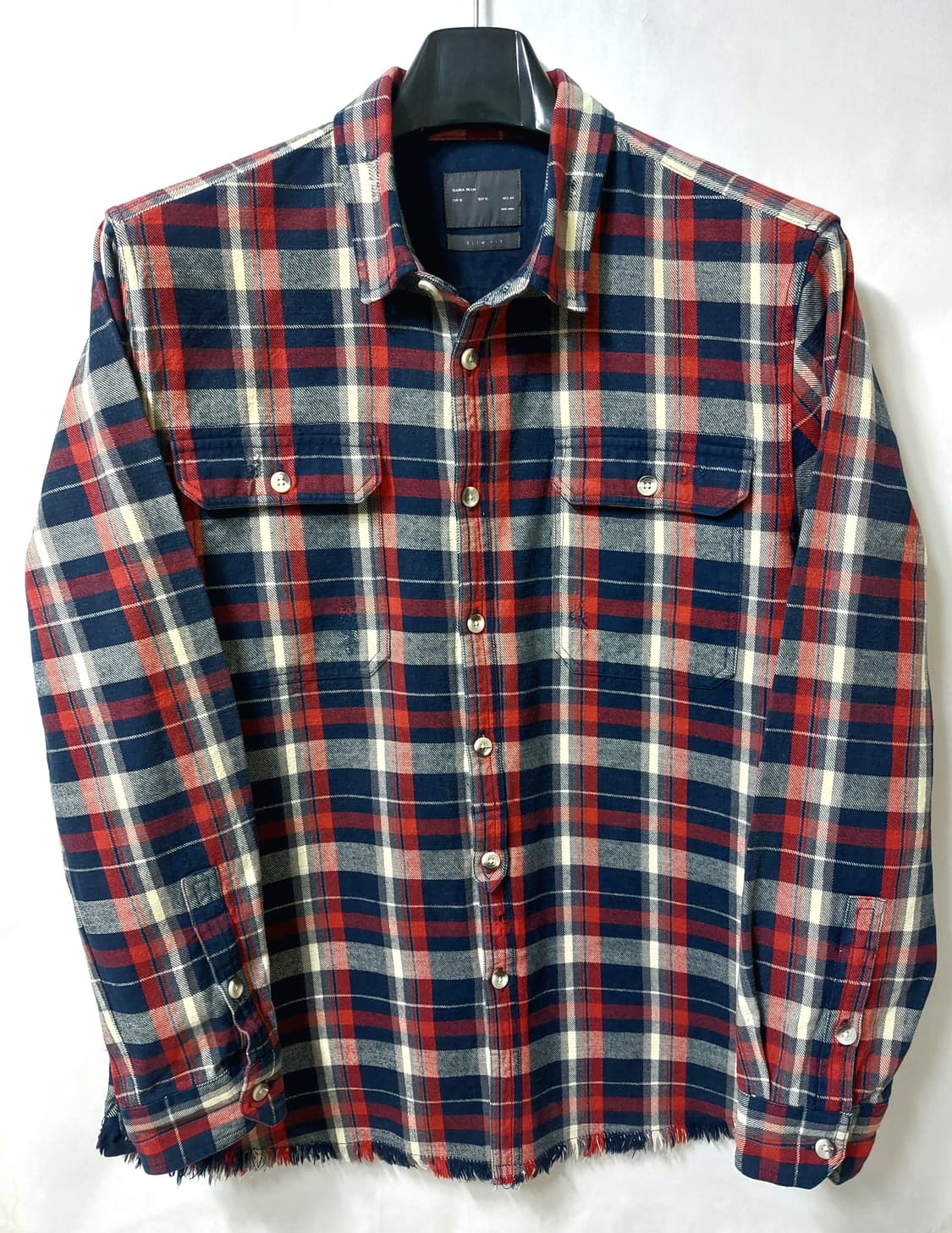 ZARA 자라 플란넬 셔츠 105 상품이미지5