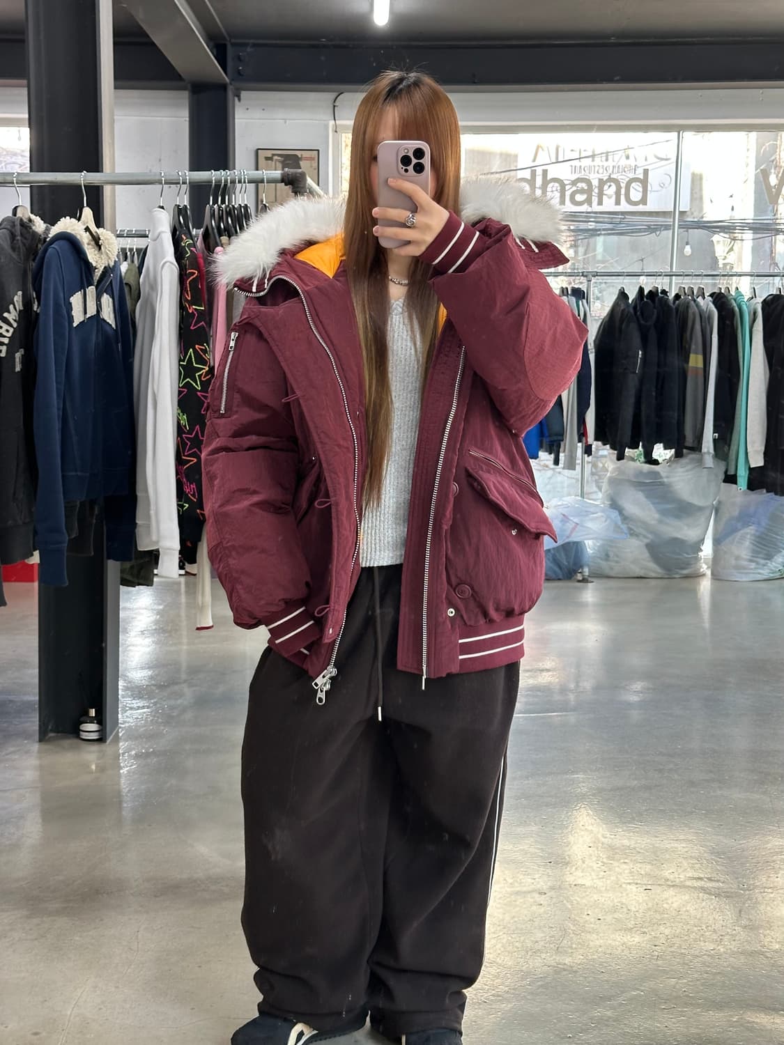 팔라스 P-2B 숏 퍼후드 파카 상품이미지2