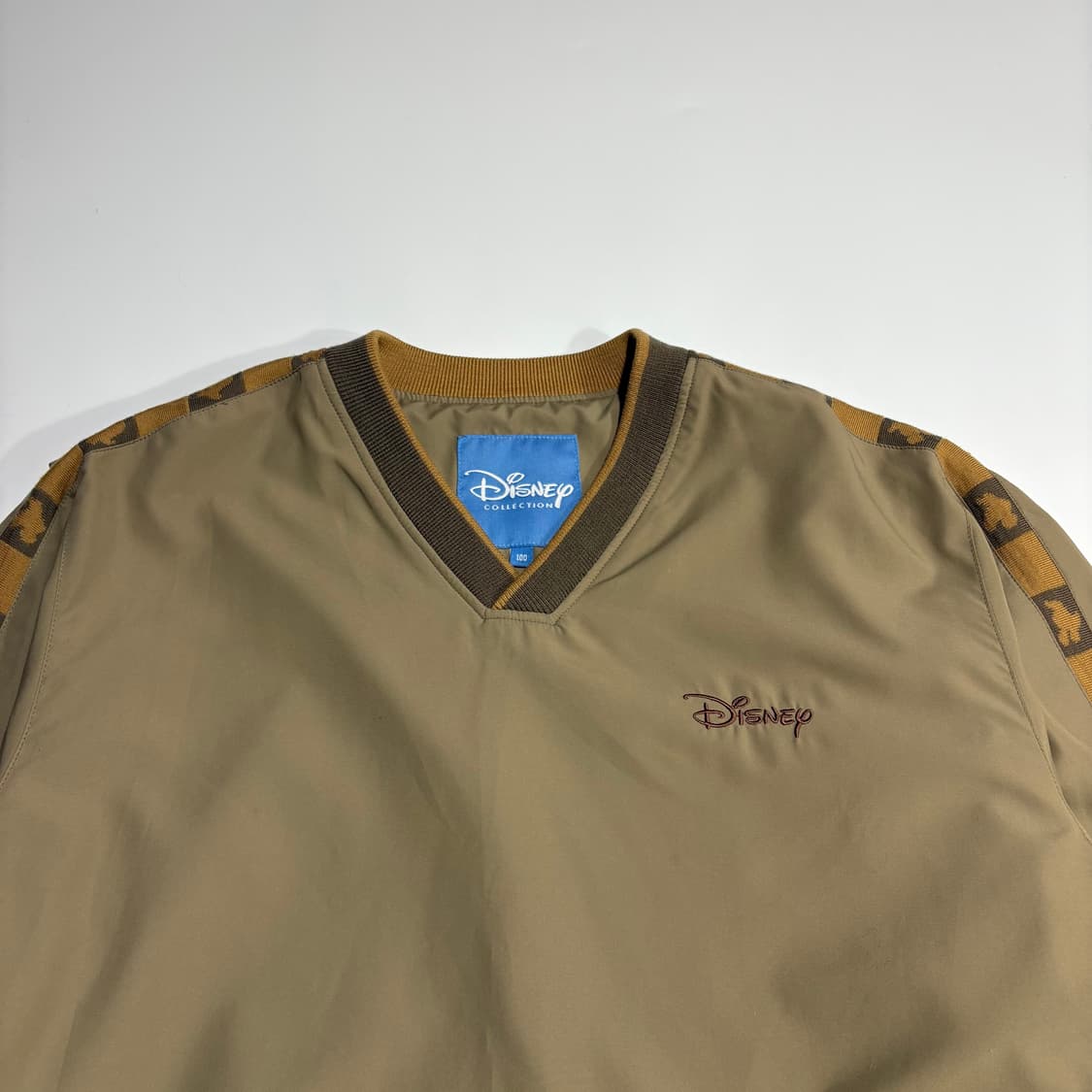 디즈니 브이넥 베이지 풀오버 아노락 상품이미지2