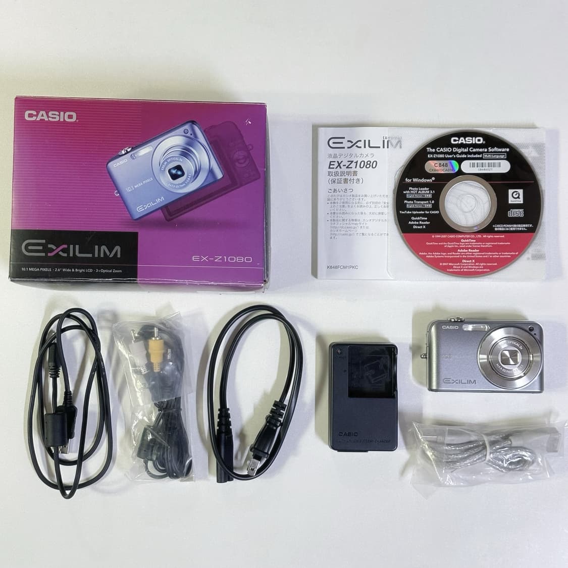 [*민트급풀박!⚡️/작례⭕️] 카시오 엑슬림 EX-Z1080 z1050 상품이미지5