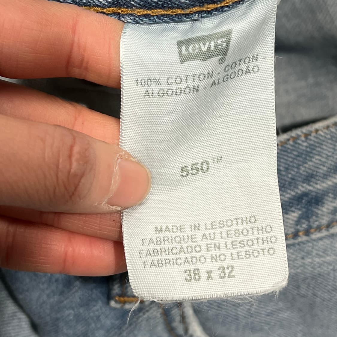 리바이스 550 데님팬츠 s09364 상품이미지8