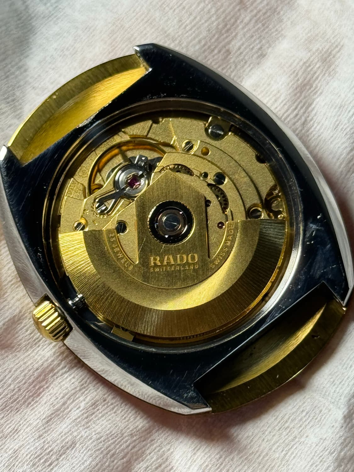 라도 다이아스타 금장 오토매틱 손목시계 단품 상품이미지7