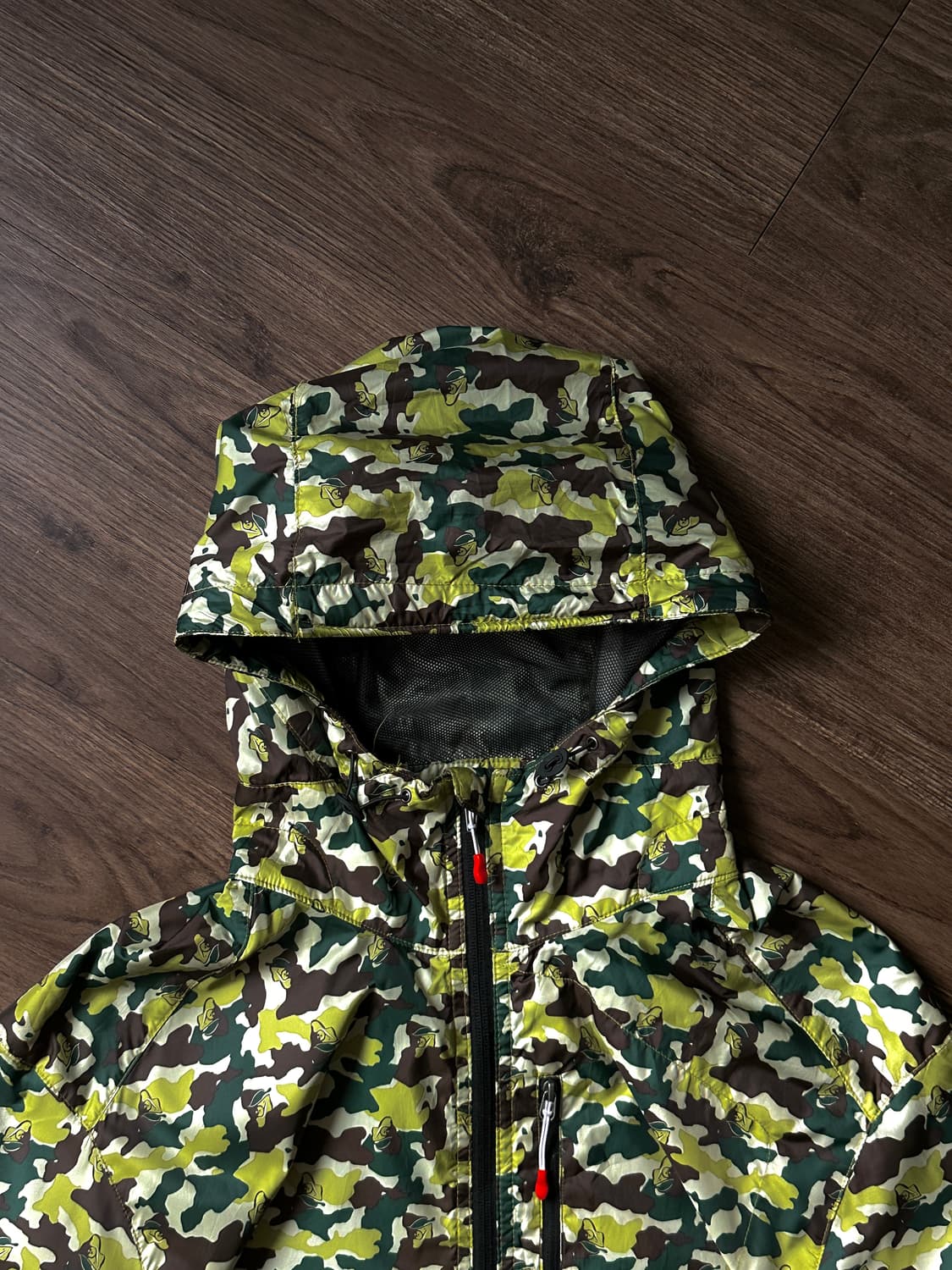 Green Stage 프로그스킨 카모 윈드 브레이커 상품이미지9