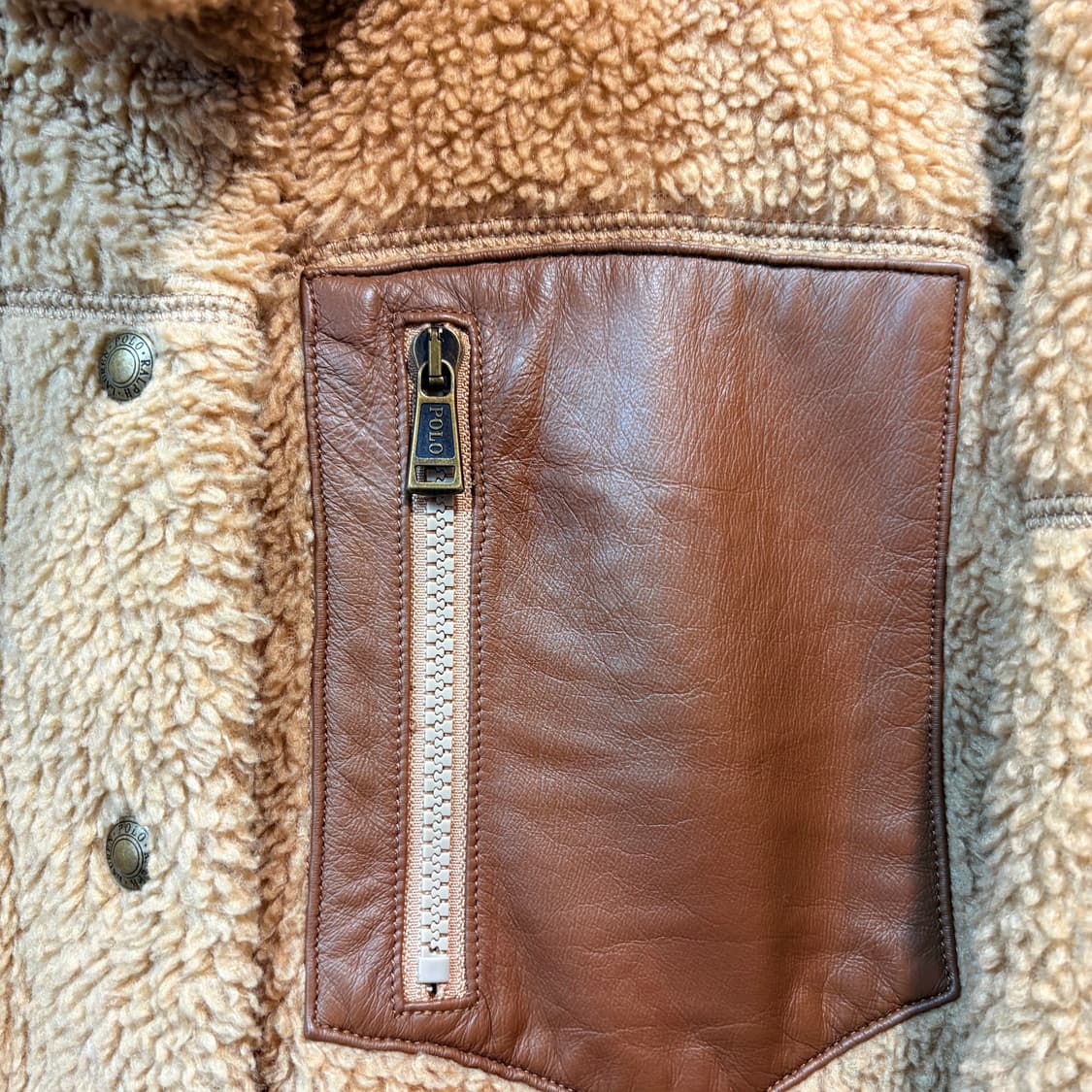 [M] POLO 폴로 랄프로렌 크롭 플리스 자켓 상품이미지2