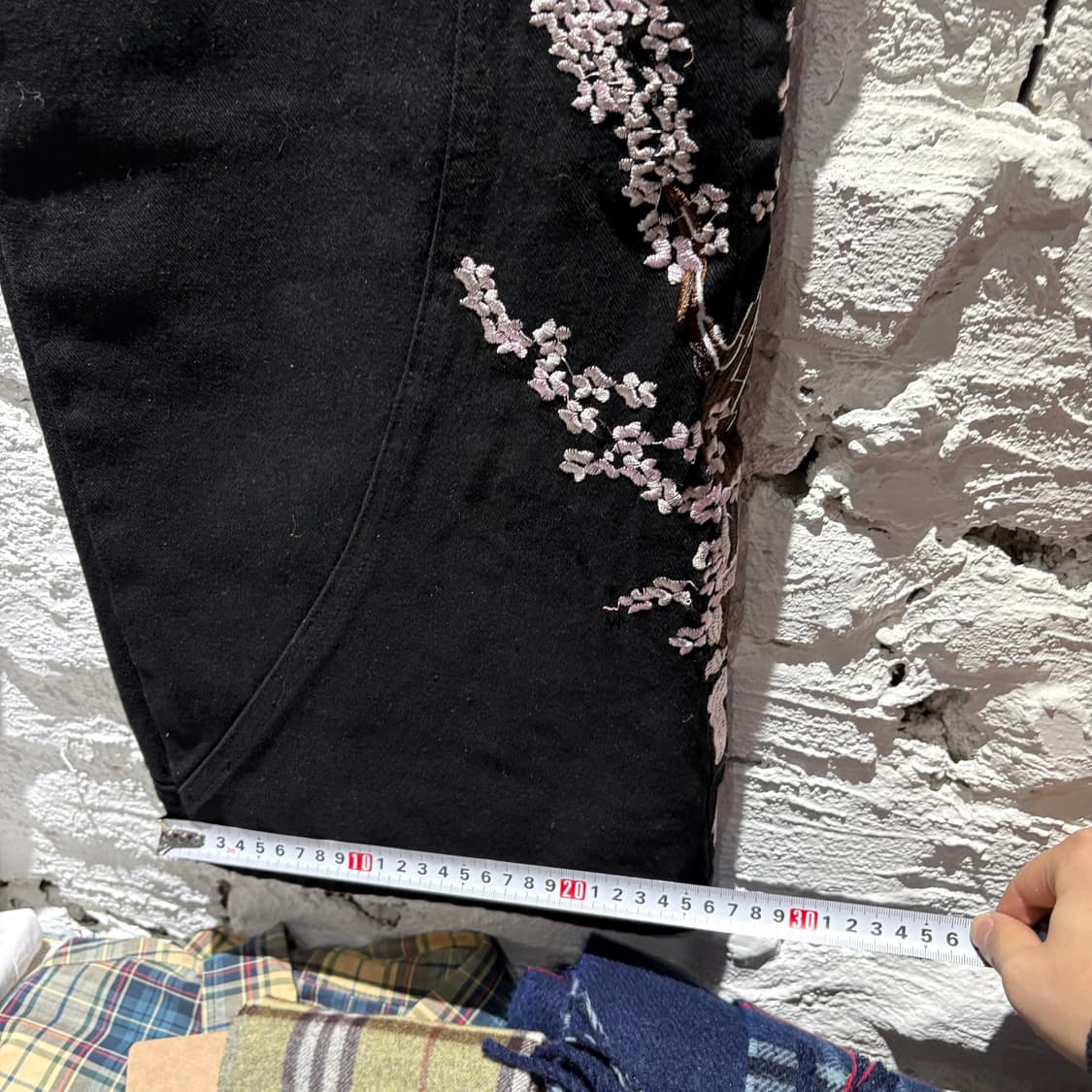 일제빈티지 사쿠라 자수 팬츠 상품이미지9