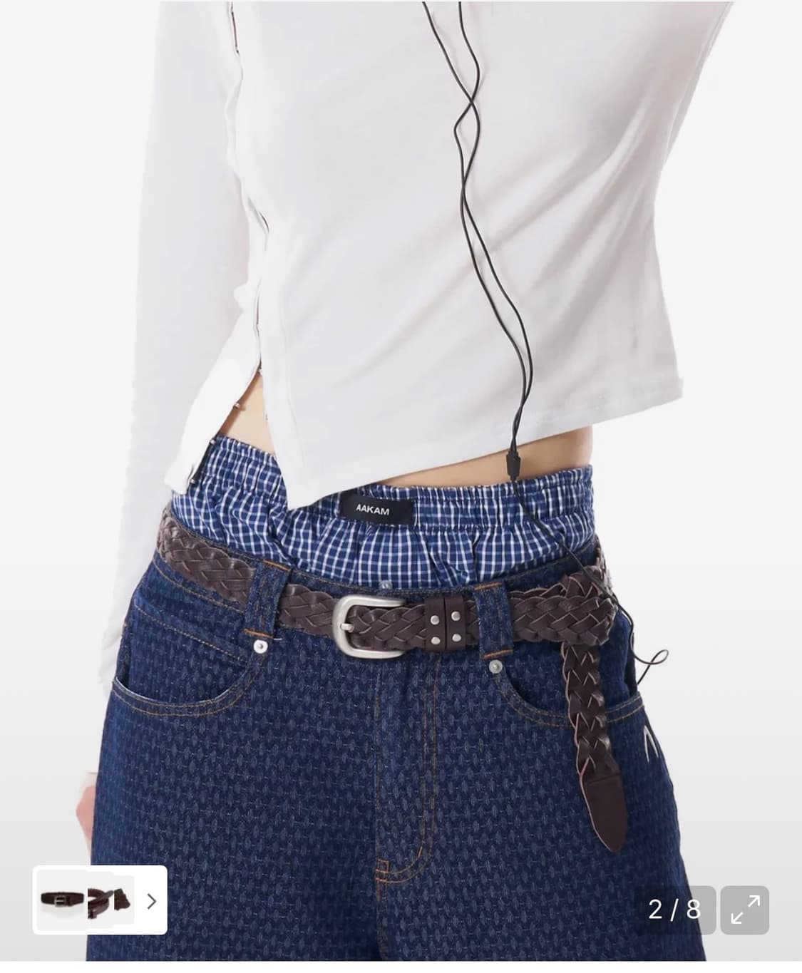 (외출0회 택포) 아캄 웨스턴 벨트 상품이미지2