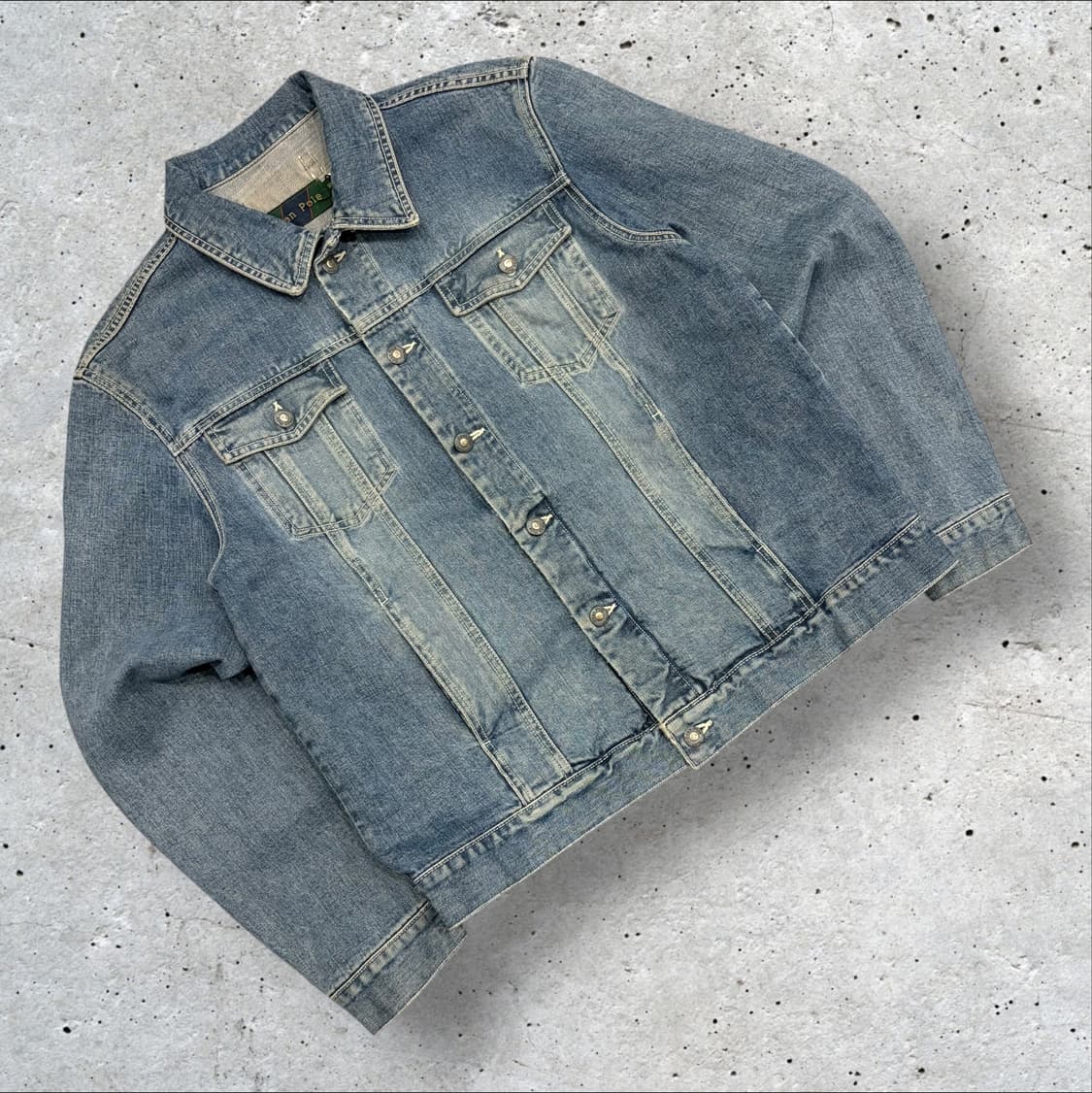 [105] 빈폴 빈티지 올드 데님 청자켓 B634 상품이미지1