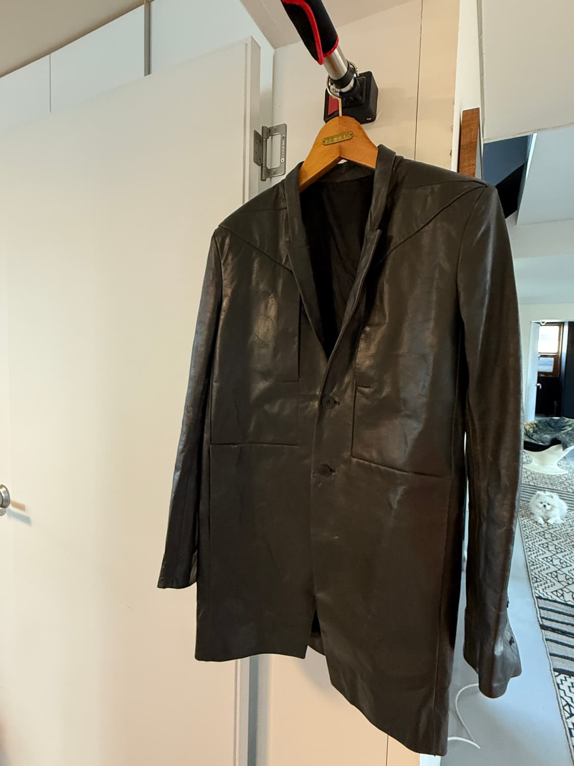 리도 가죽 자켓 ss2025 상품이미지3