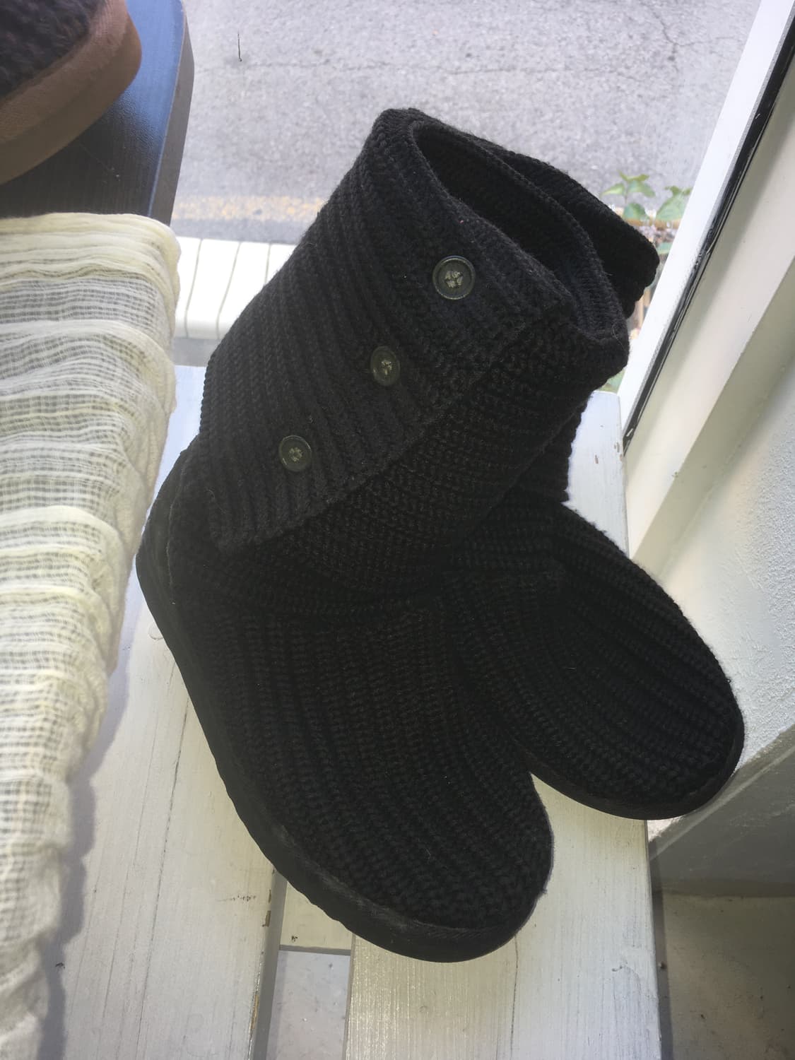 Ugg cardy boots black 상품이미지3