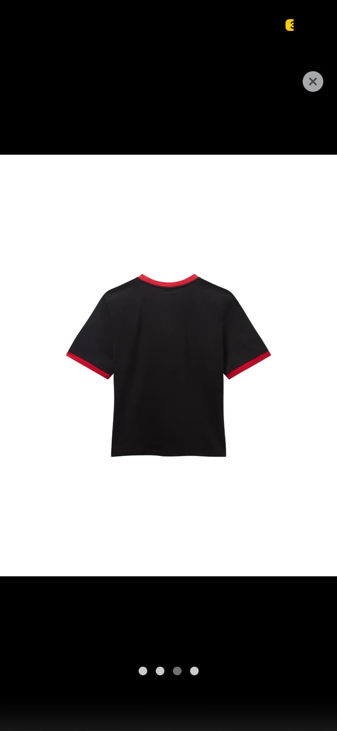Mowalola Dropout Tee Black 상품이미지2