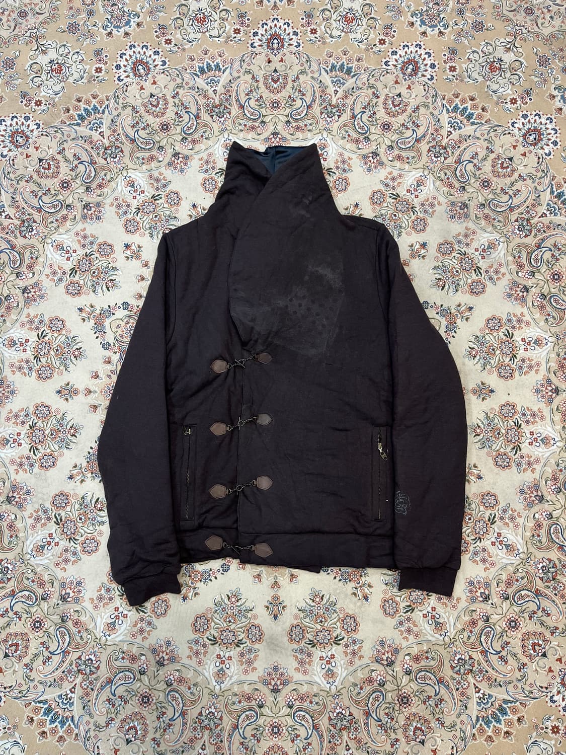 디젤 토글버튼 숄카라 하이넥 자켓 상품이미지5