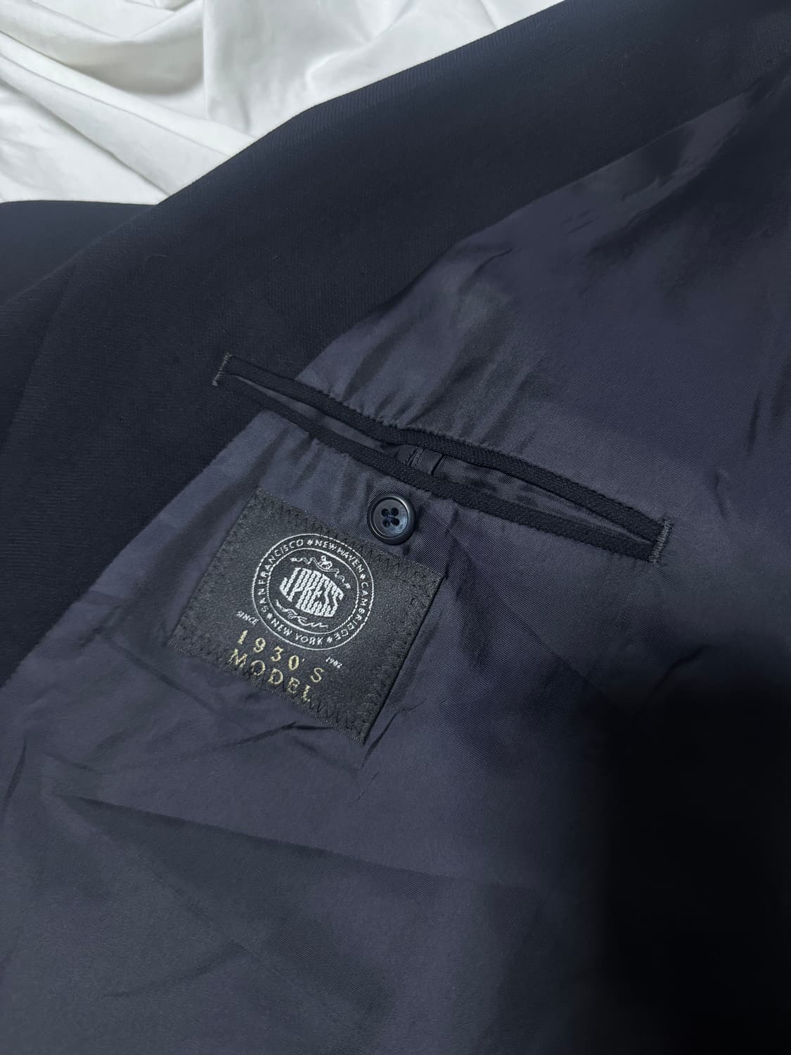 제이프레스 더블 브레스티드 금장 블레이저 1930 모델 상품이미지6