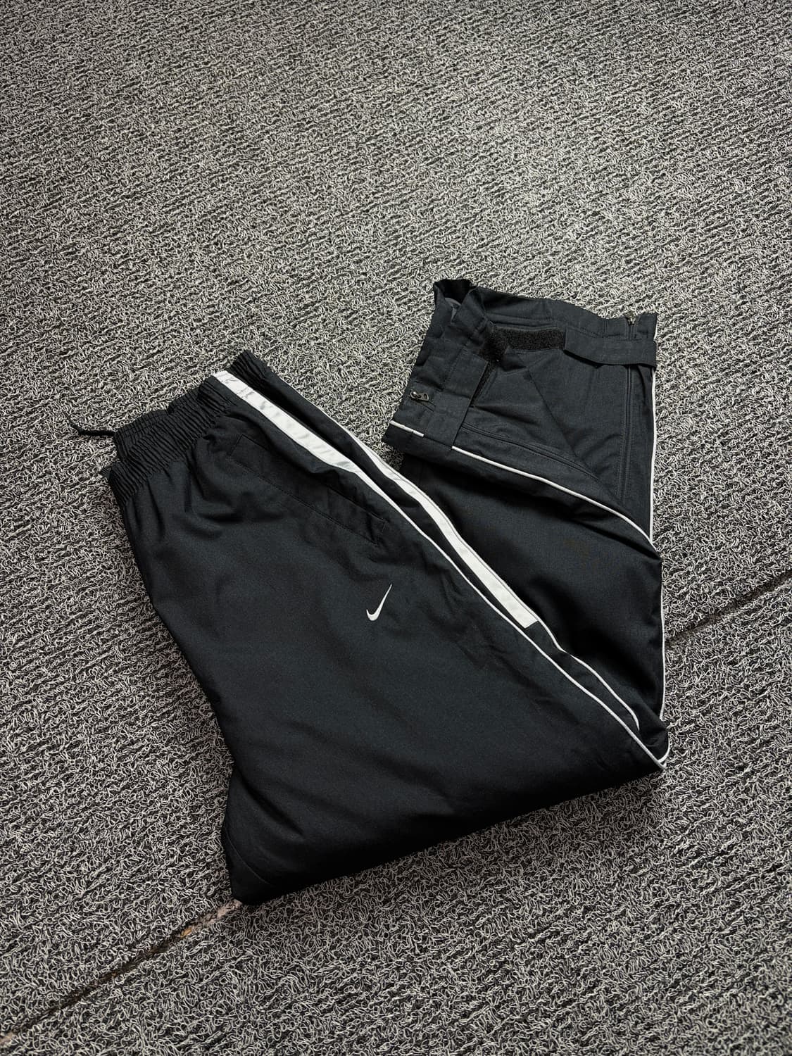 00s 나이키 올드스쿨 와이드핏 우븐 누빔 트랙팬츠 2089 상품이미지1