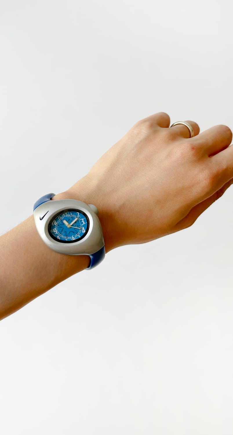 Vintage Nike Triax analog watch─blue 상품이미지1