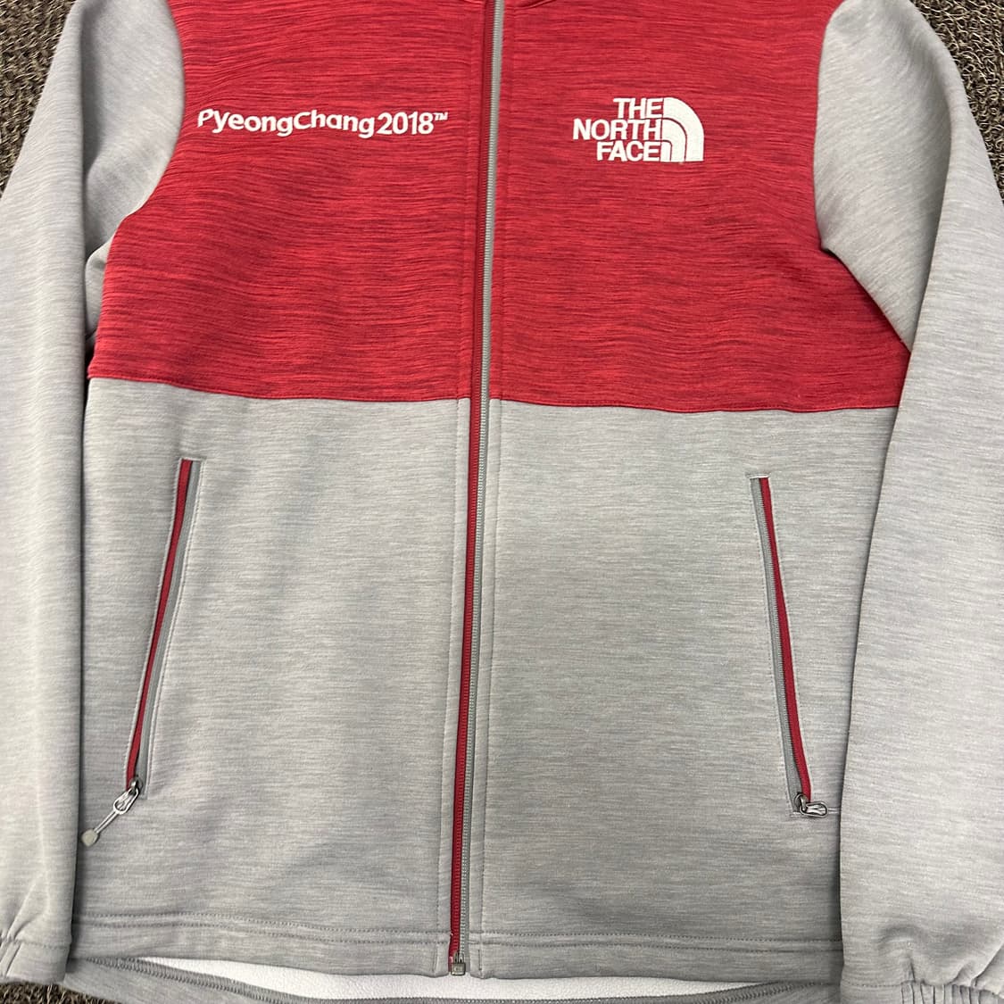 노스페이스 평창 2018 기모 집업 자켓 100(L) 상품이미지3