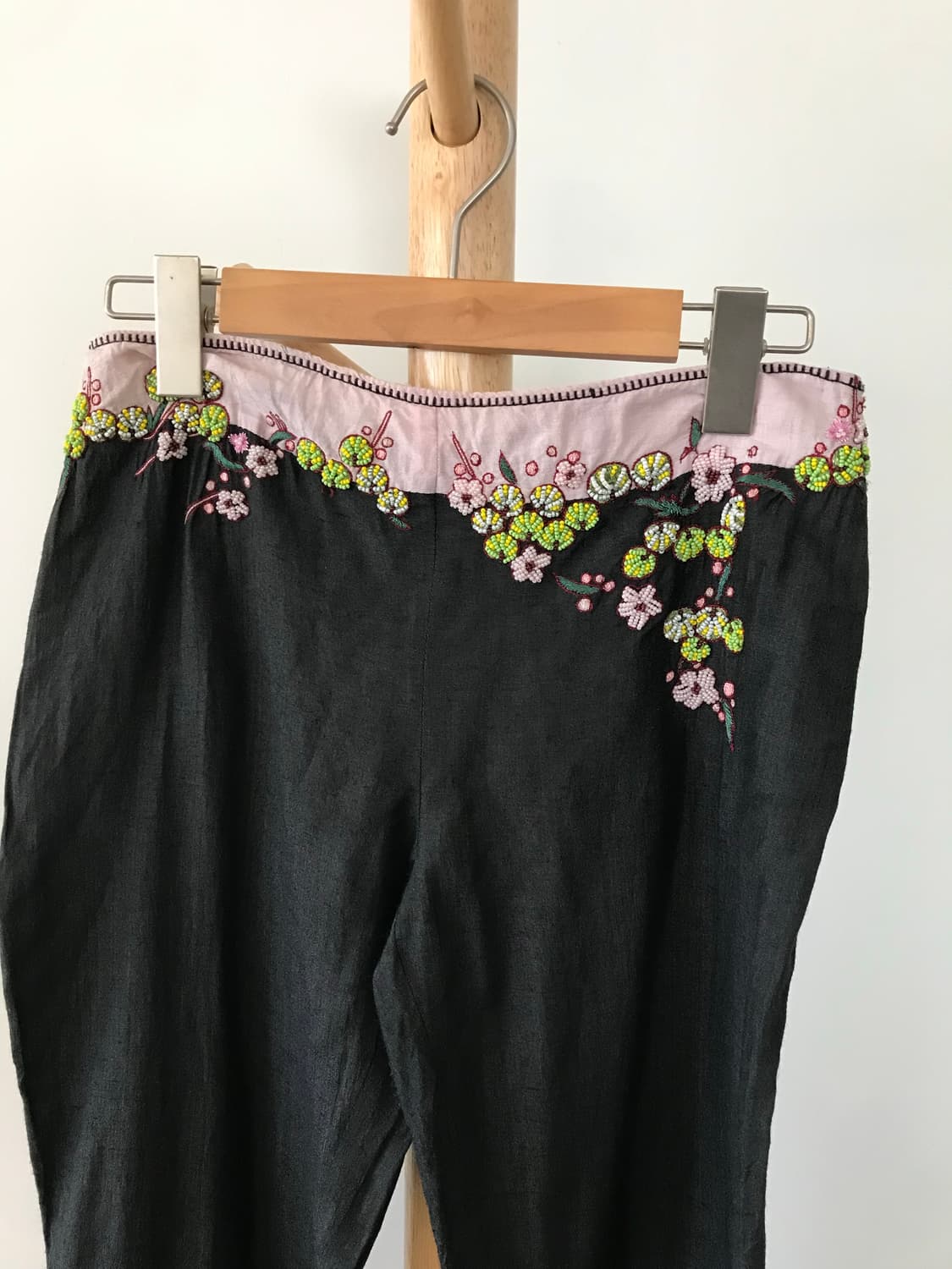 y2k 핀터깔 비즈 카프리 팬츠 상품이미지1