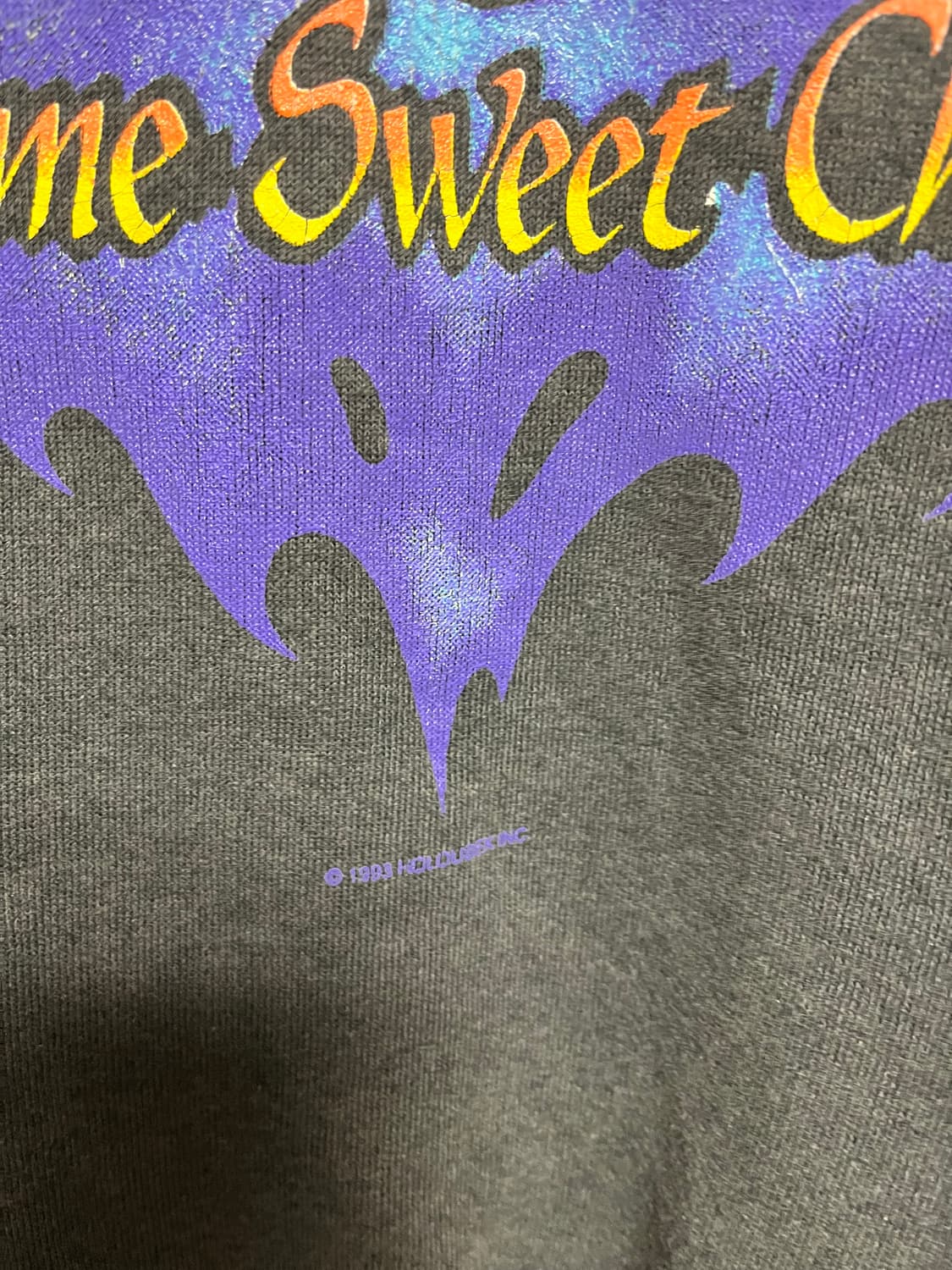 (칸예 착용) 1993 할리데이비슨 og 크롬스윗크롬 스웻 M 판매 상품이미지3