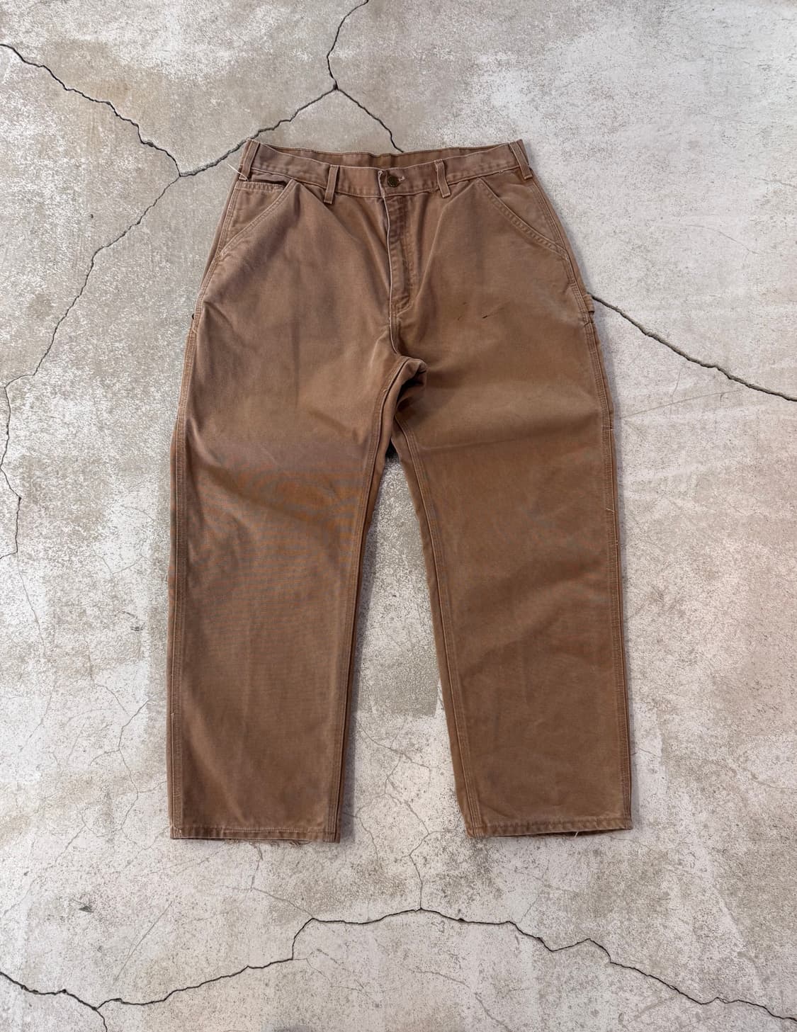칼하트B11 BRN 카펜터 워크팬츠 made in usa 상품이미지3