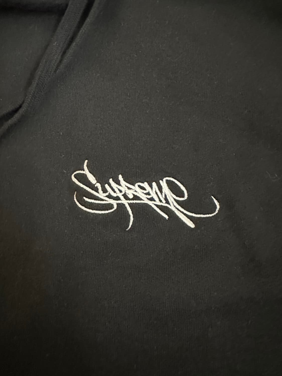 슈프림 후드티 블랙 xl 상품이미지2