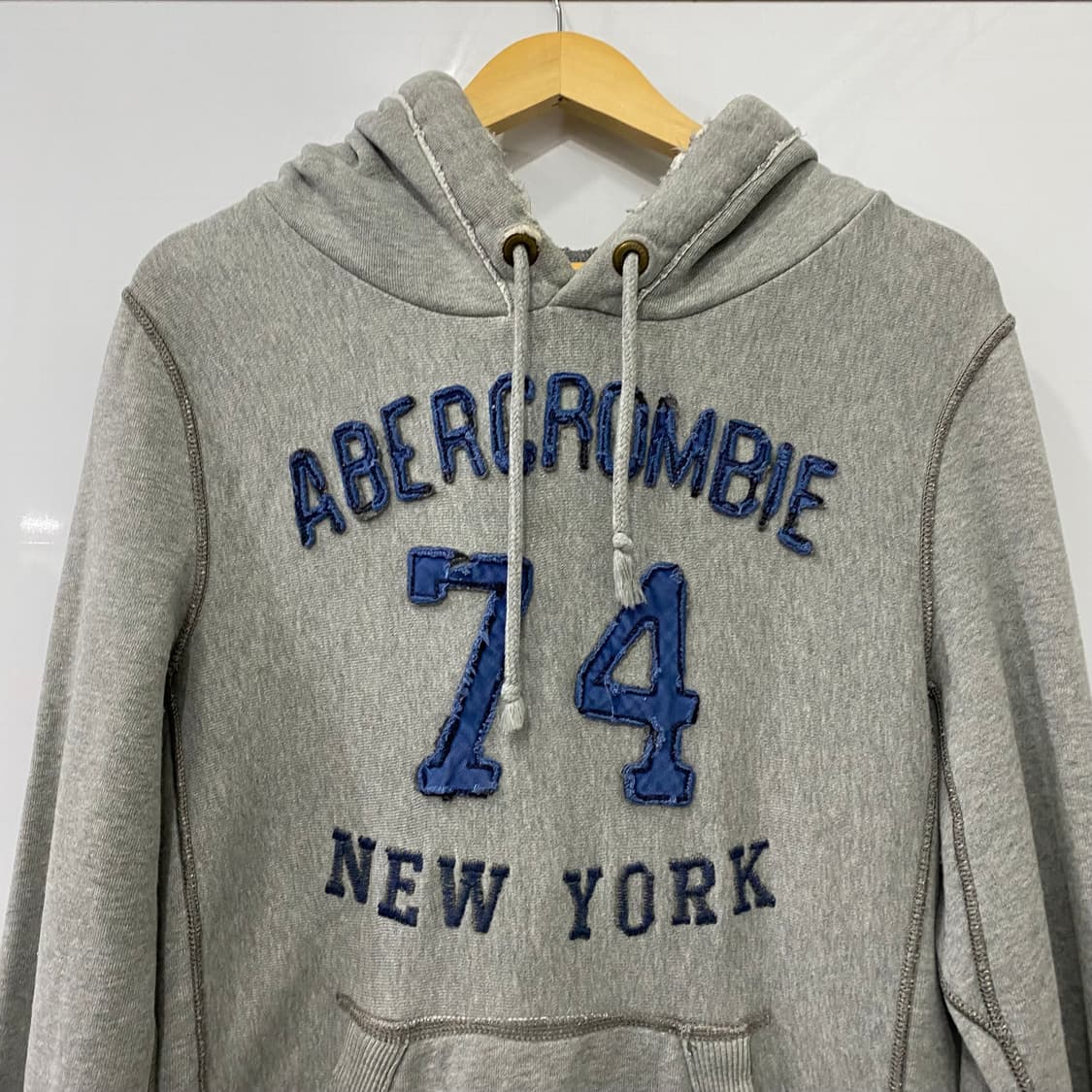 아베크롬비 머슬 빅로고 후드(S) 상품이미지3