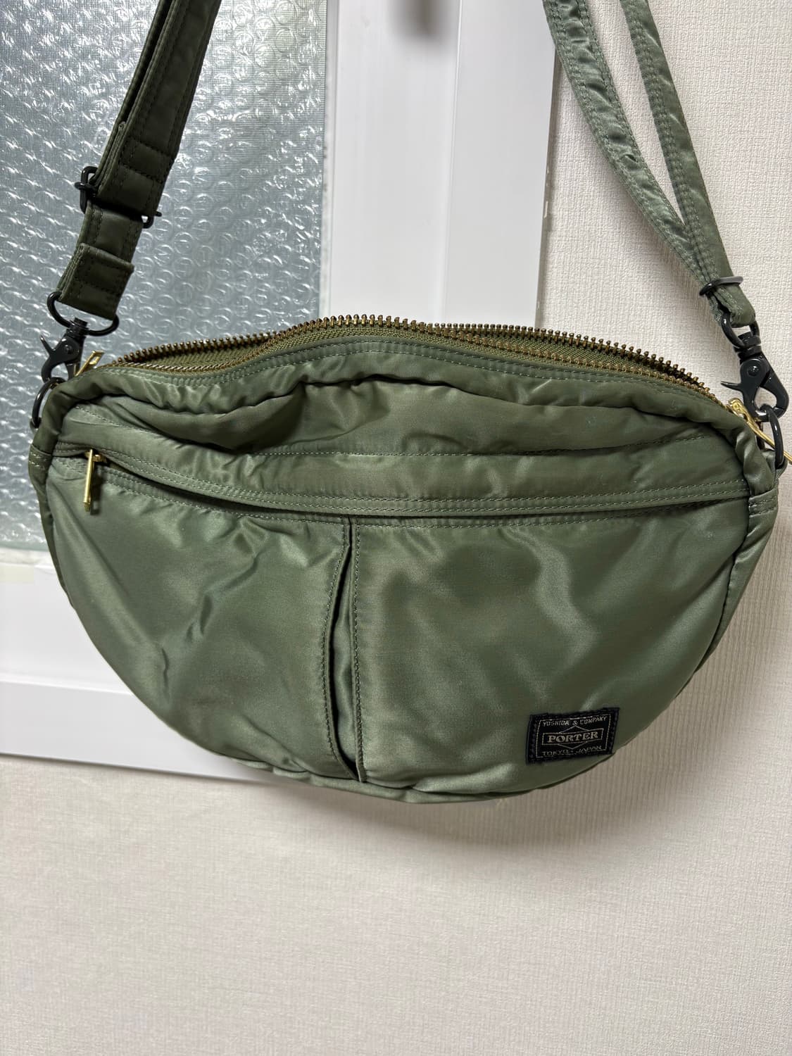 요시다포터 탱커 숄더백 세이지그린 상품이미지1