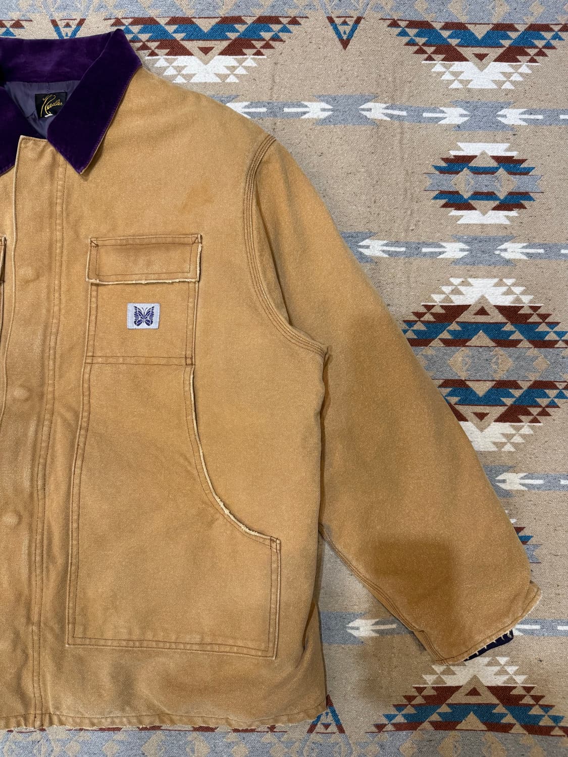 [M][105] 니들스 16oz 코튼 캠버스 럼버잭 브라운 상품이미지3