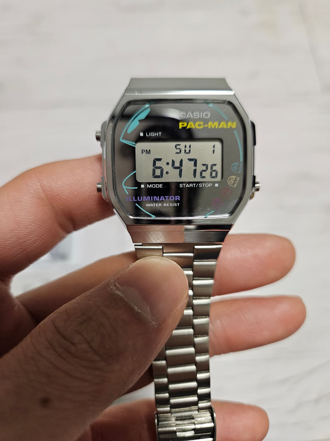 카시오x팩맨 A168WEPC-7AJR 상품이미지2