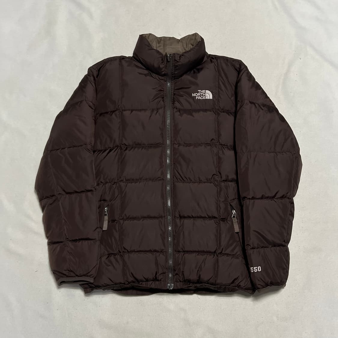 XL 노스페이스 550 리버시블 브라운 패딩  상품이미지2