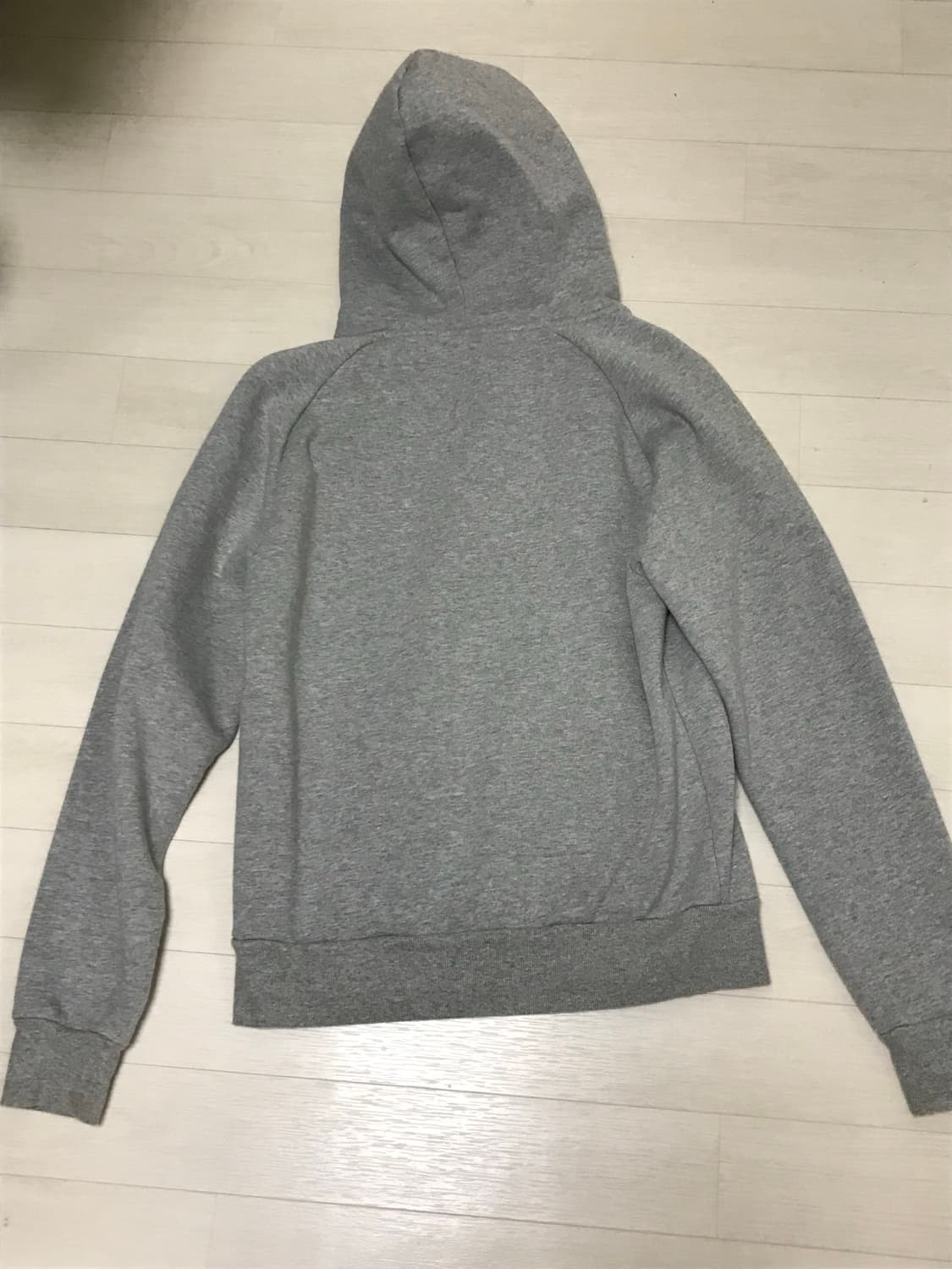 칼하트 기모 후드집업 그레이 S 상품이미지7
