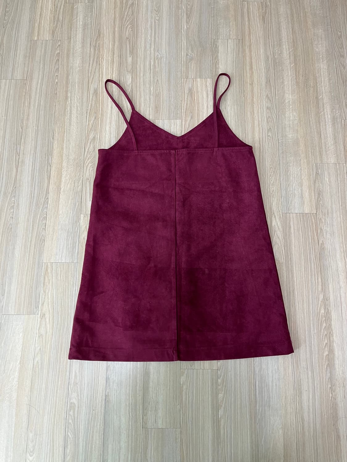 (새상품) 미쏘 스웨이드 뷔스티에 원피스 상품이미지2