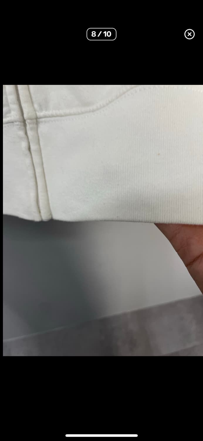 갭 로고 화이트 후드집업 A3255 상품이미지8