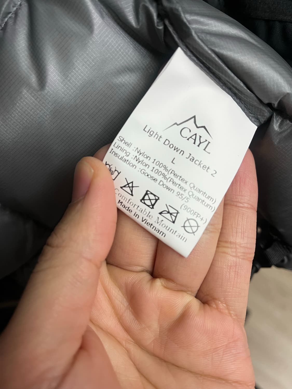 Cayl 케일 light down2 경량패딩 L 라지 상품이미지4