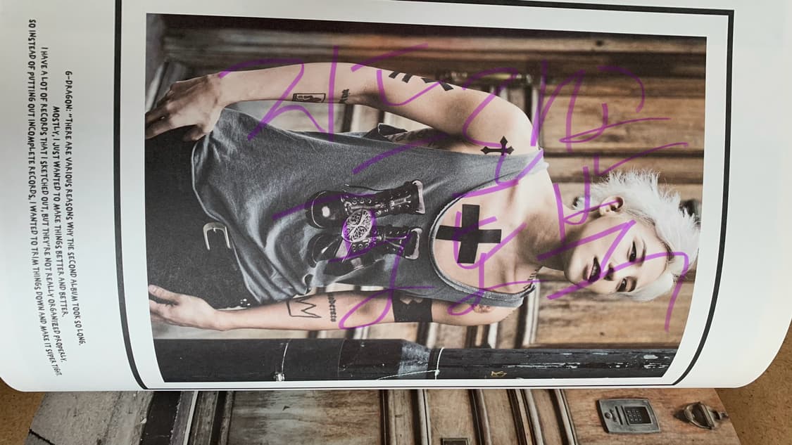 지드래곤 쿠데타 한정판 DVD 포토북 상품이미지3