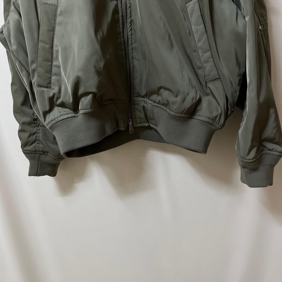 스파오 MA-1 후드 항공 점퍼 M/95 상품이미지4