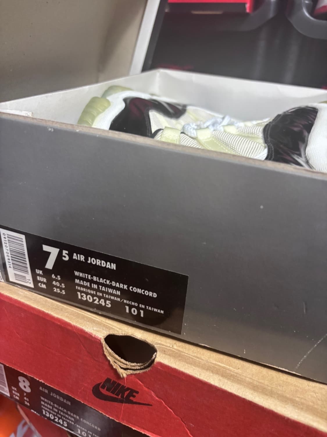 1995 대만 나이키 에어조던 11 og 브레드 상품이미지8