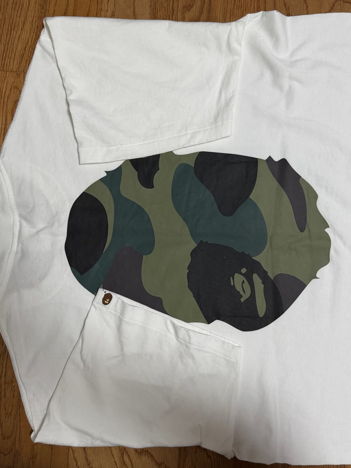 BAPE Giant Ist Camo Big Ape Head T-Shirt 상품이미지4
