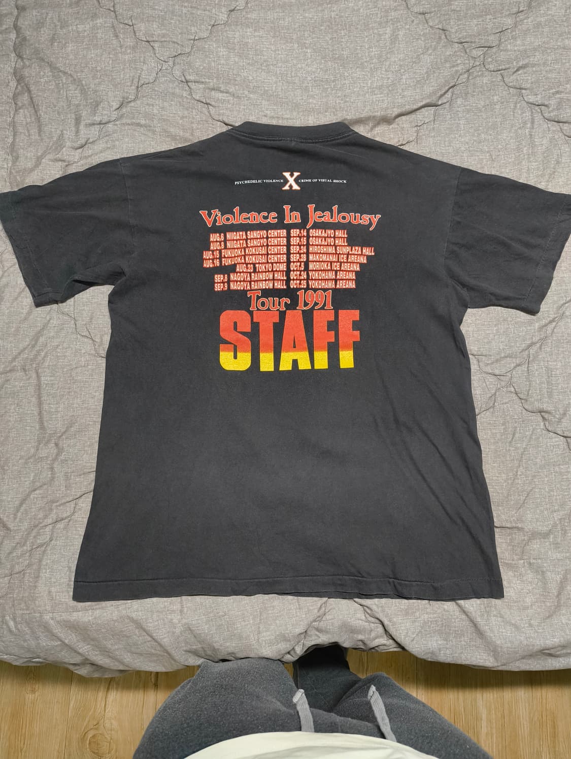 90s 엑스재팬 티셔츠 L 상품이미지5