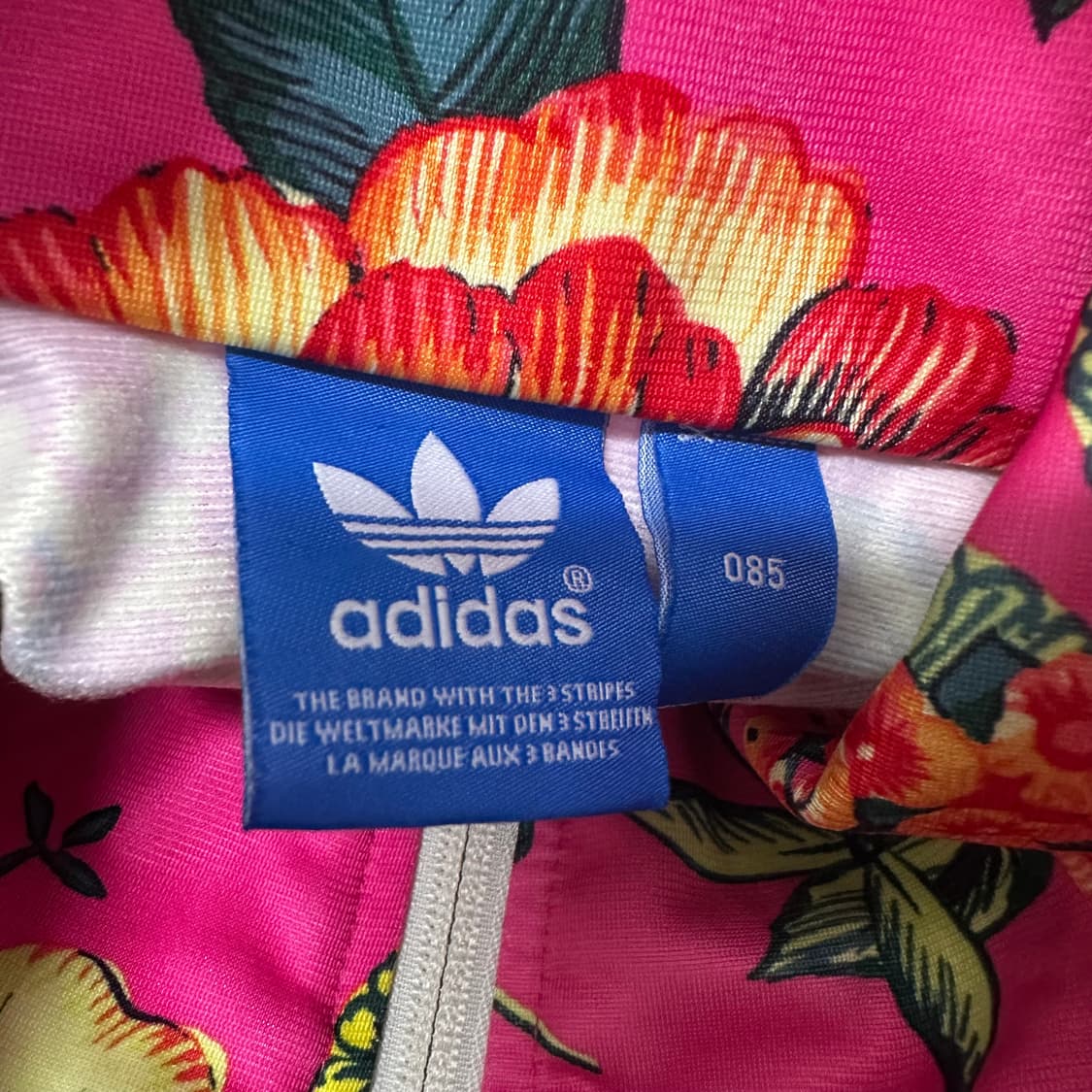 아디다스 여성 하르디네토 플라워 트랙탑 져지 85사이즈 상품이미지7