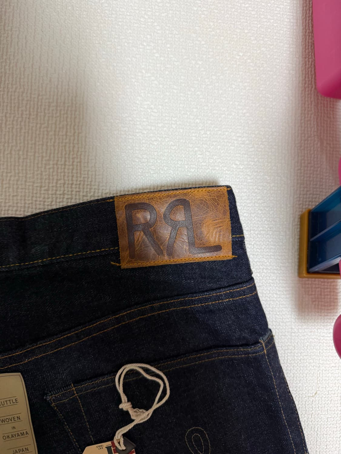 RRL 빈티지 5포켓 셀비지 데님 판매 상품이미지2