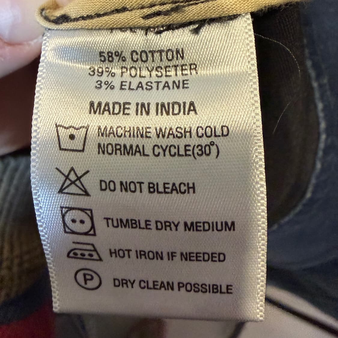 리바이스 데님 바이커 자켓 라인절개 소매지퍼 디테일 인디고블루 상품이미지8