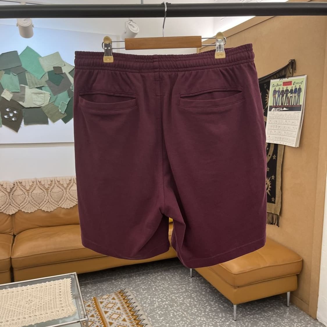 브레인데드 빈티지 스트릿 펑크 키치 트레이닝 반바지 M C11207 상품이미지4