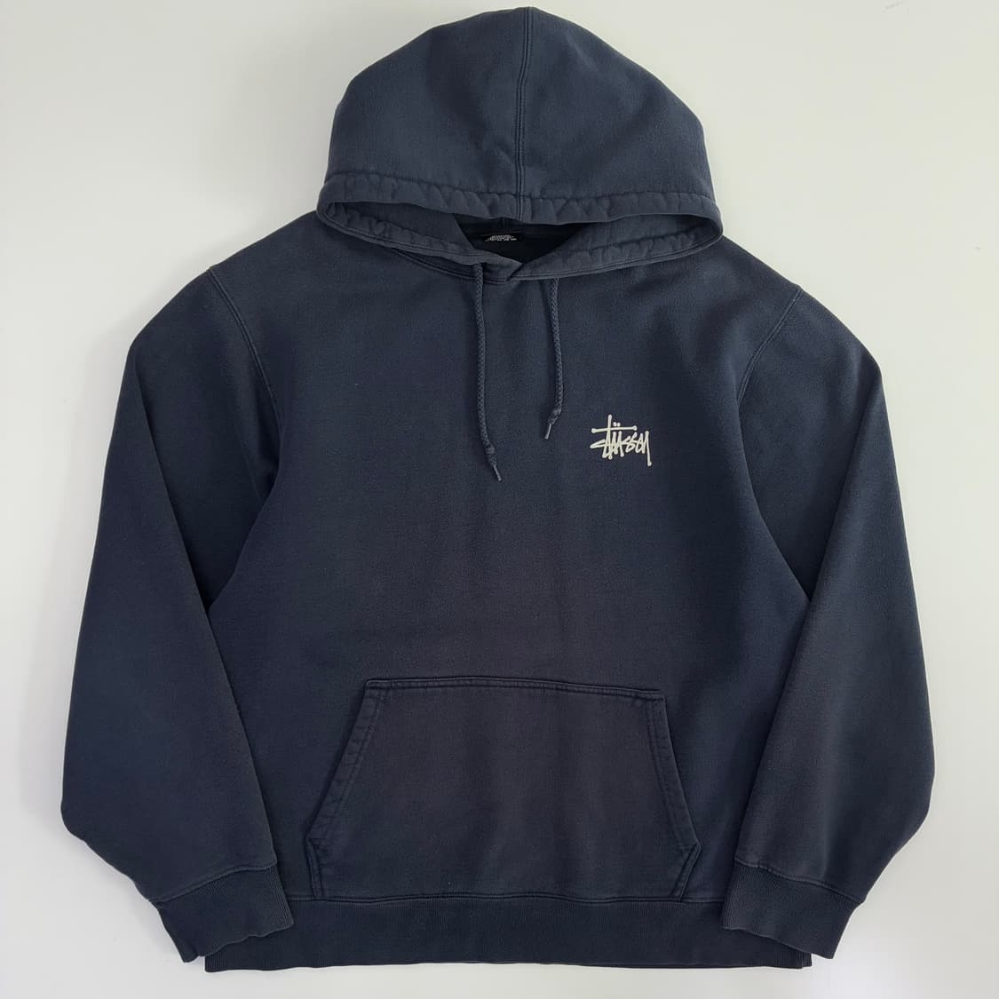 Stussy 스투시 네이비 스탁 후드티 상품이미지1