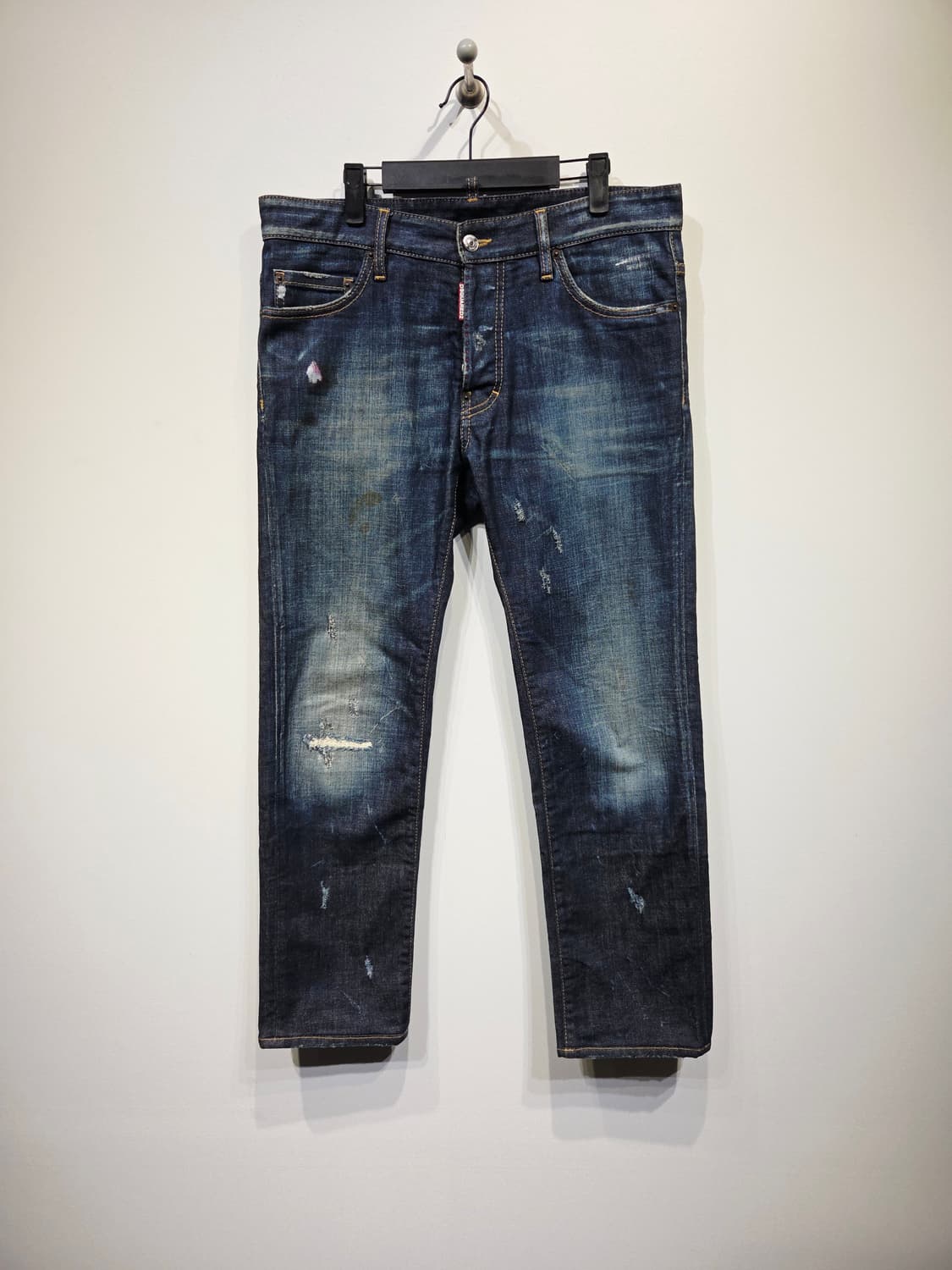 DSQUARED2 디스퀘어드2 딘진 백지퍼 데님 팬츠 상품이미지2