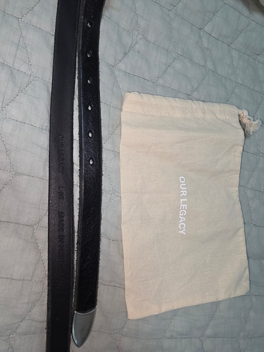 [90] 24ss 아워레가시 2cm 벨트(A2208BBLA) 상품이미지5