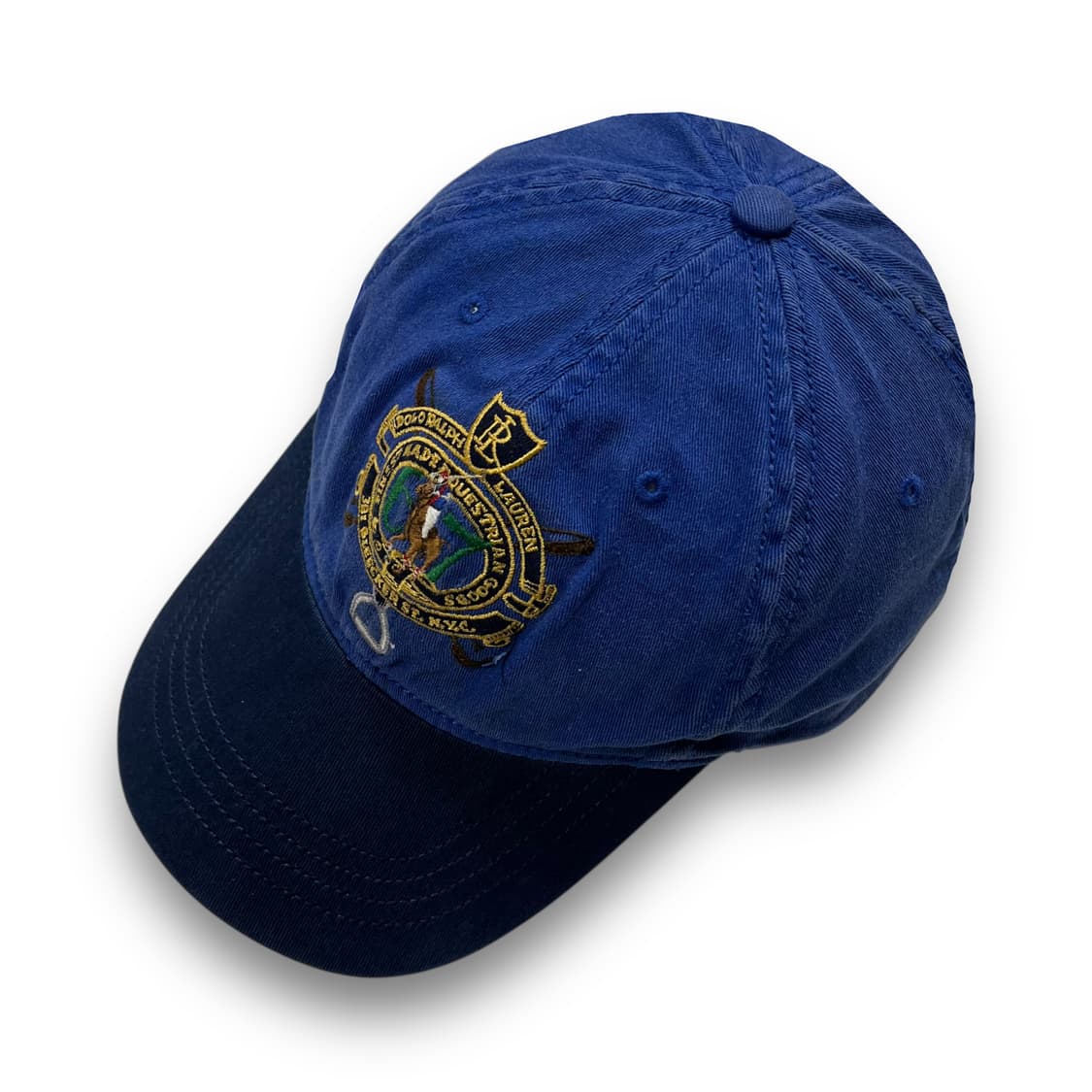 폴로 랄프로렌 67 포니 로고 자수 블루 볼캡 상품이미지1