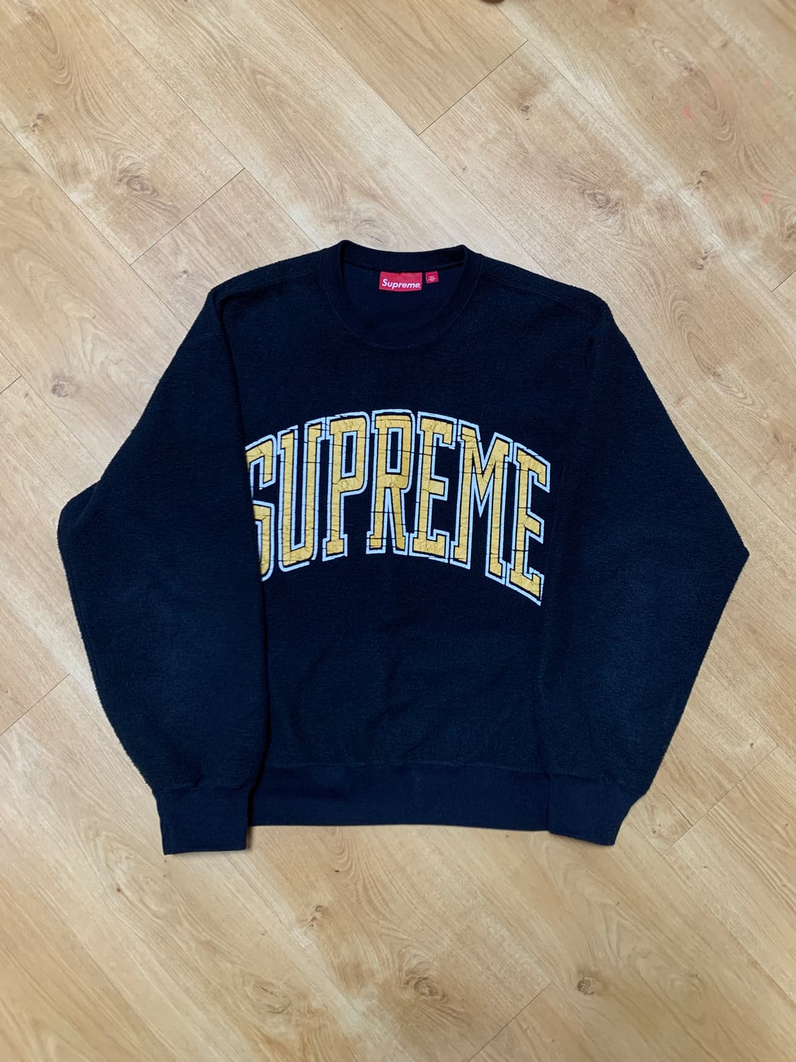 슈프림 인사이드아웃 크루넥 블랙M 상품이미지1